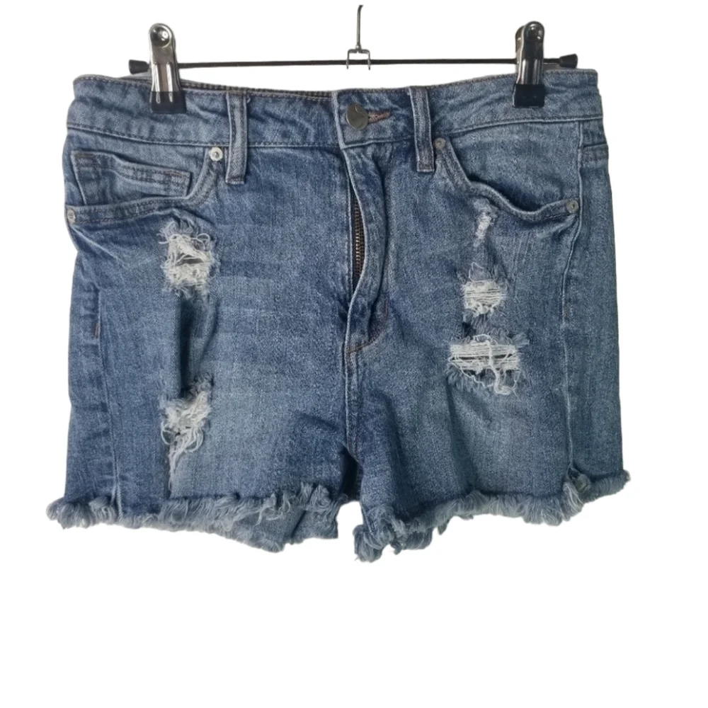 Joes Jeans Kiernan distressed cut off jean shorts